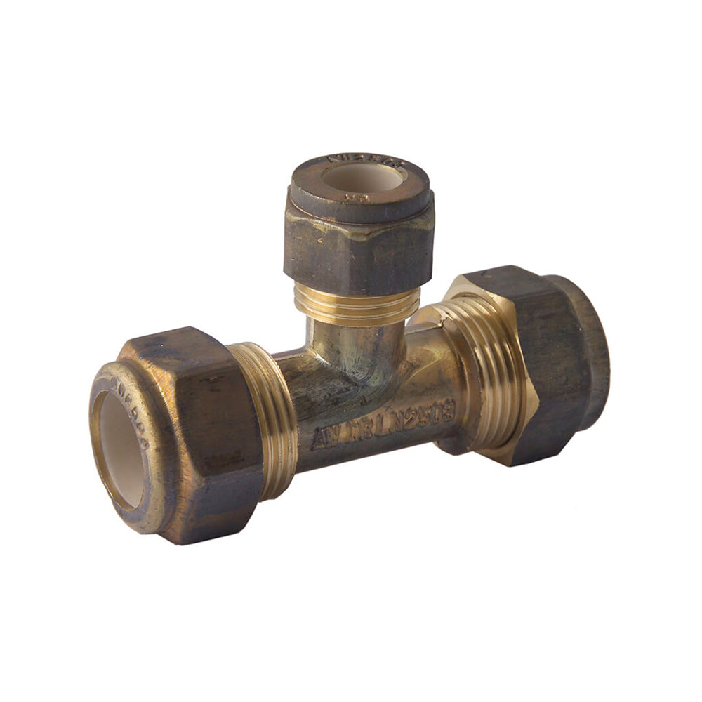 Nylon Compression Reducing Centre Tee 20C x 15C x 20C