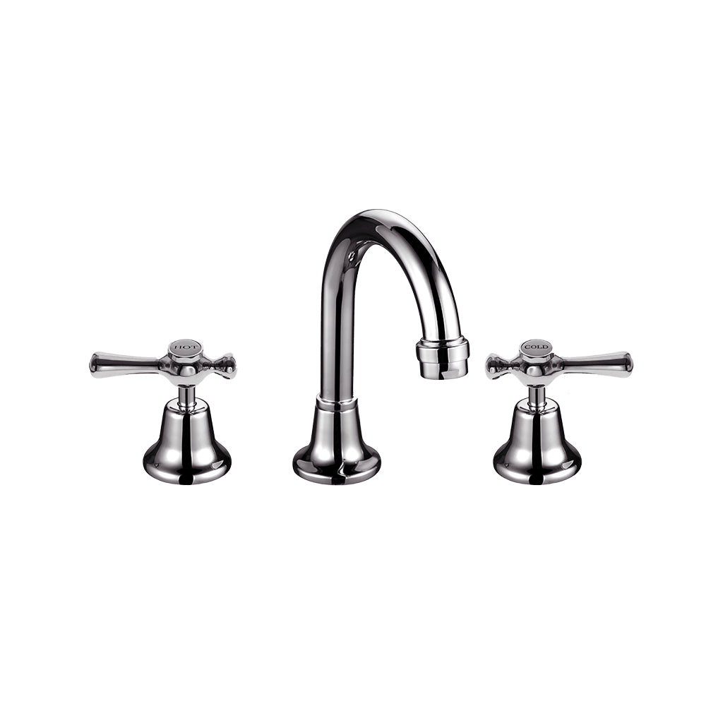 WHITEHALL LEVER BASIN SET ANTI VANDAL CERAMIC DISC