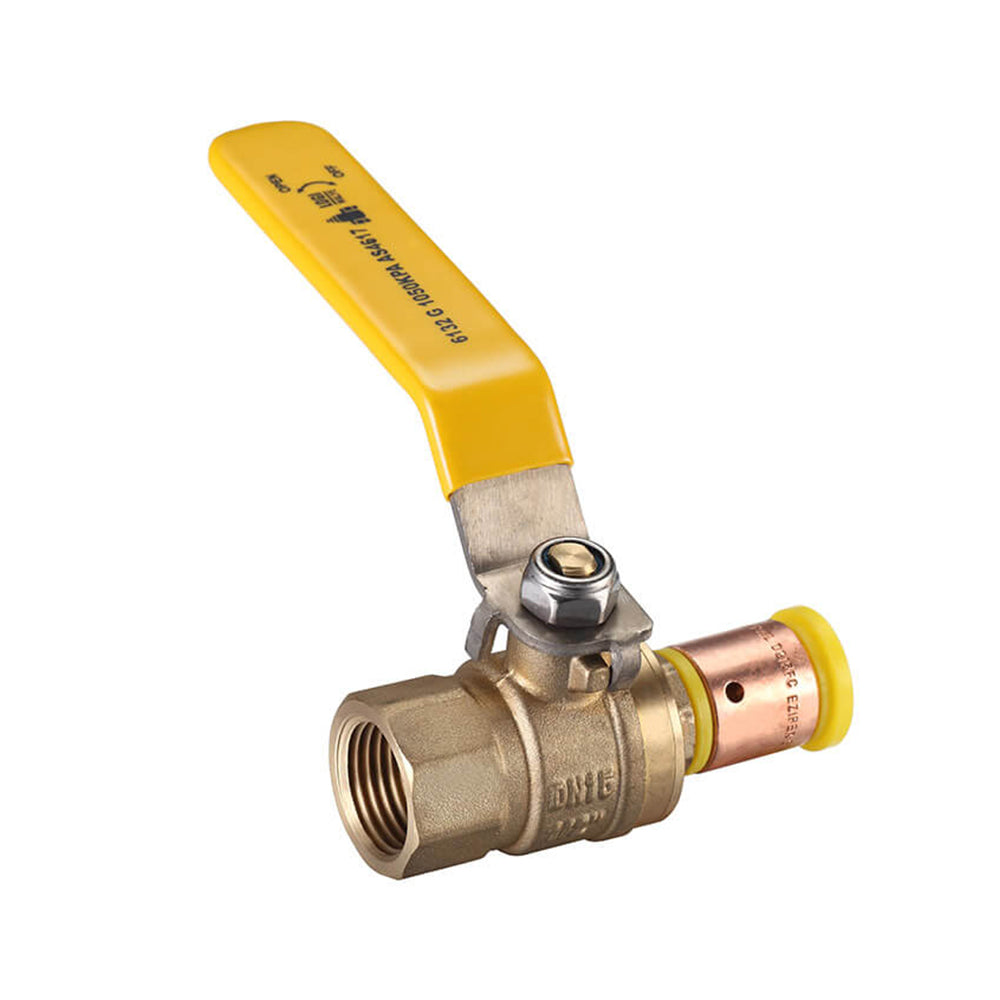 Ball Valves Lever Handle Crimp PEX x FI