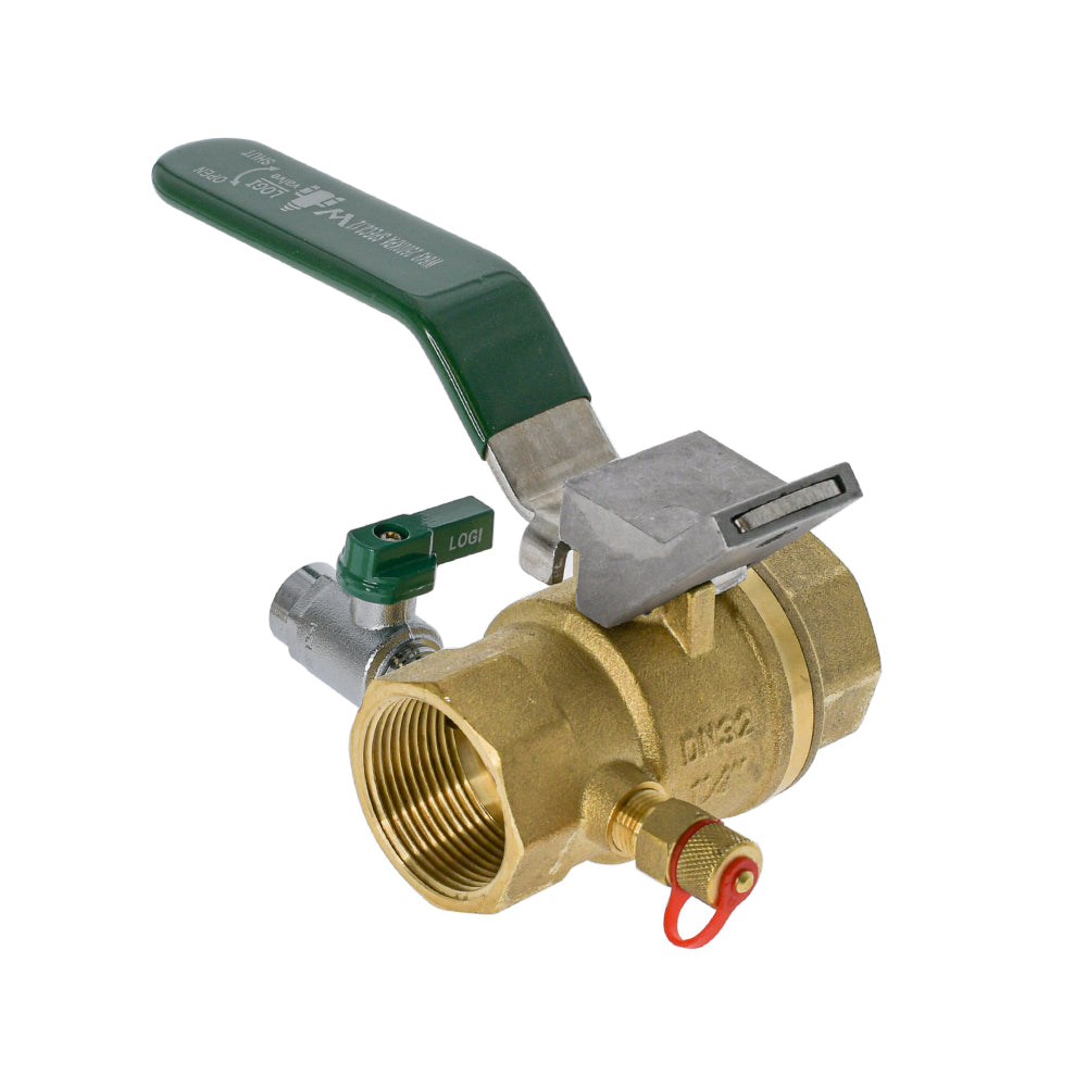Ball Valves With Mini Ball Valve, Test Point And Lockable Handle
