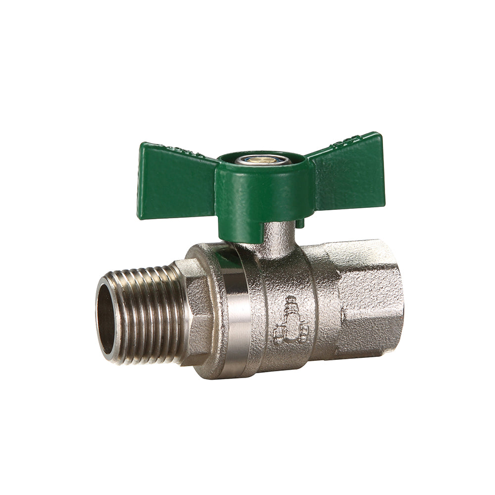 Water Ball Valve MI x FI Butterfly Handle