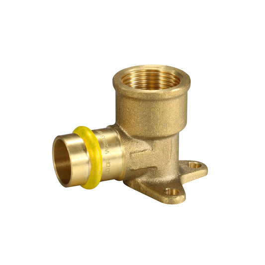 Gas Brass Elbow FI Lugged