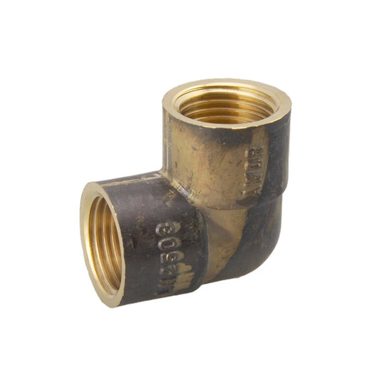 Brass Screwed Elbow FI
