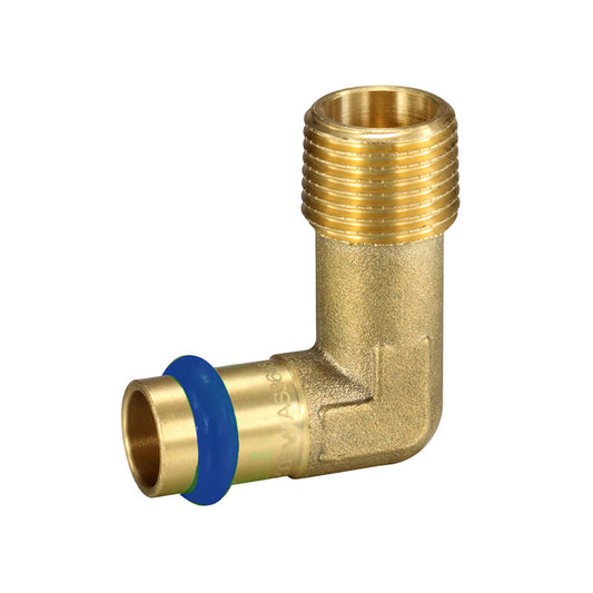 Water Brass Elbow MI.