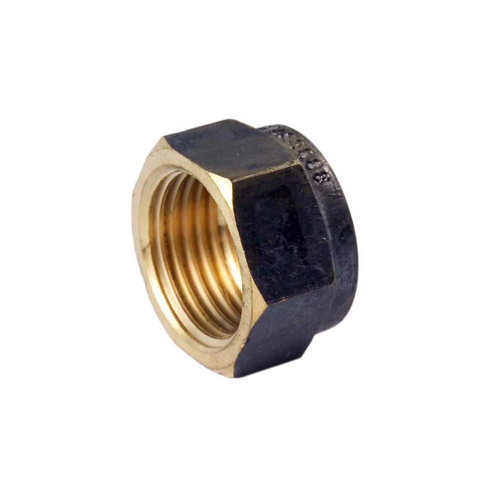 Brass Screwed Hex Cap