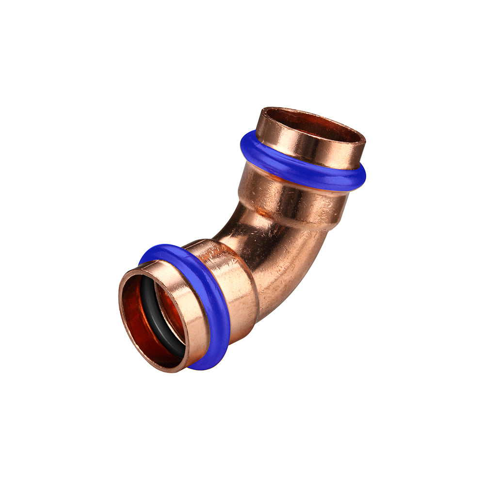 Water Copper Bend 45 F/F