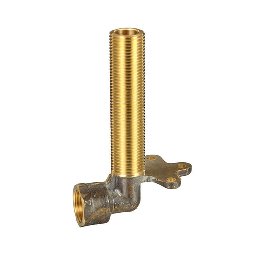 Elbow Fl Front Lugged Brass 15Fl x 15Ml Extended