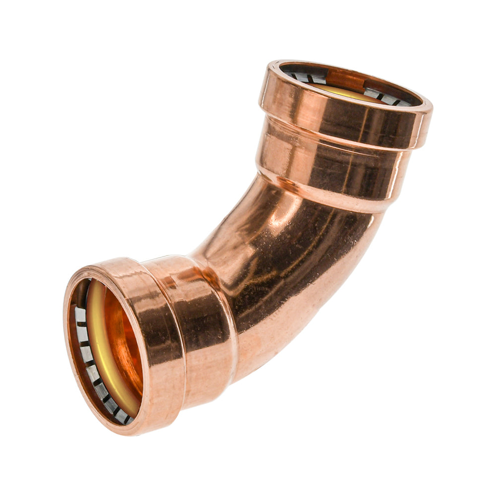 Gas Copper Bend 45 F/F