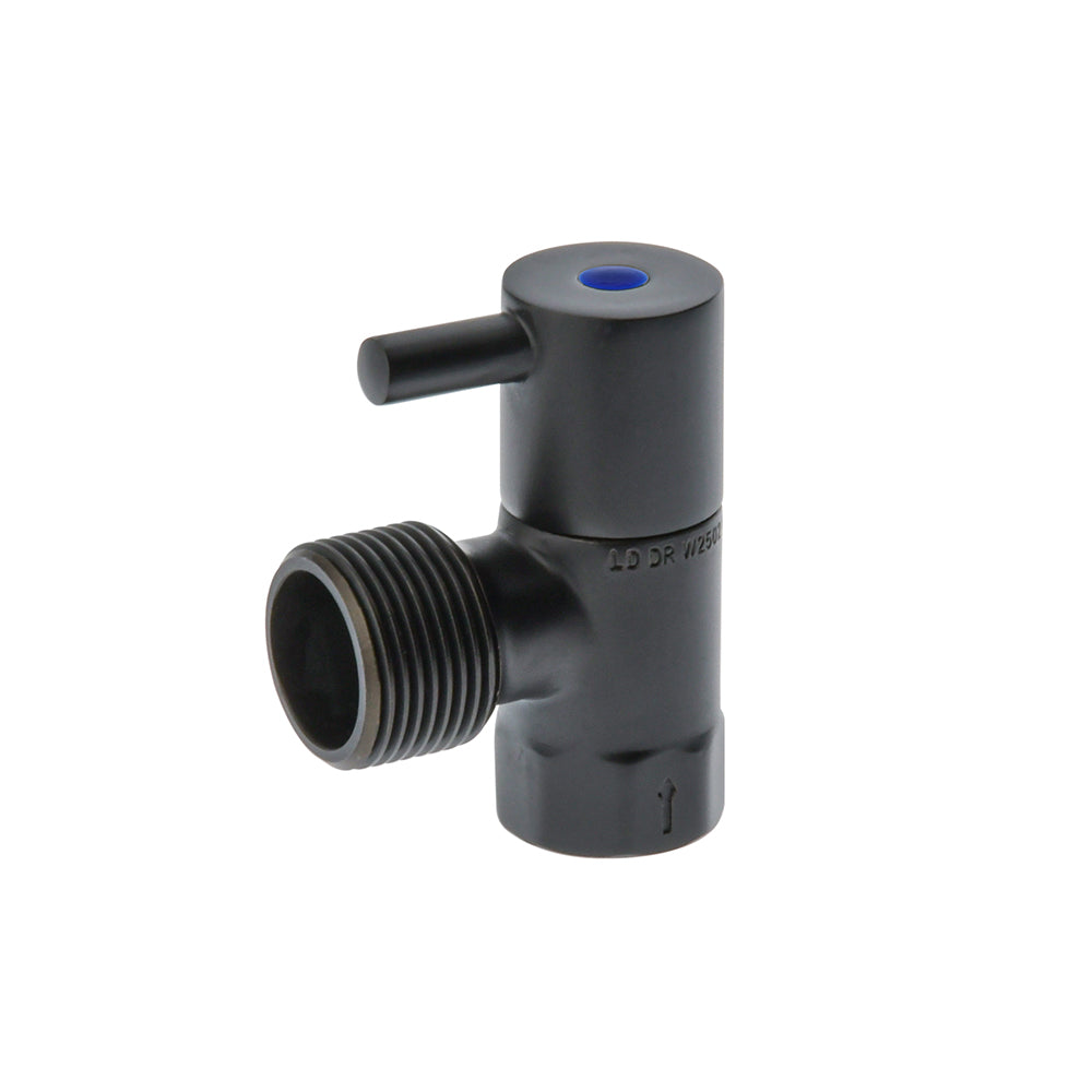 Right Angle Washing Machine Stop Valve 1/4 Turn Lever