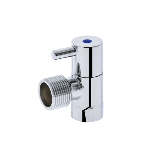 Right Angle Washing Machine Stop Valve 1/4 Turn Lever