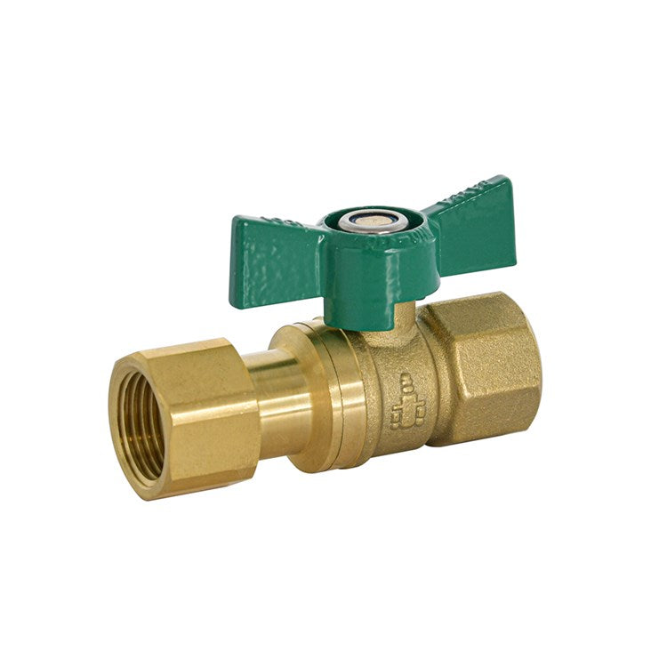 Dual Isolation Non Return Ball Valve Check Valve FI 15mm Lead Free